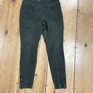 Tapered Ankle  Olive Cargo Pants from A New Day, ankle ZIPPERS, 14